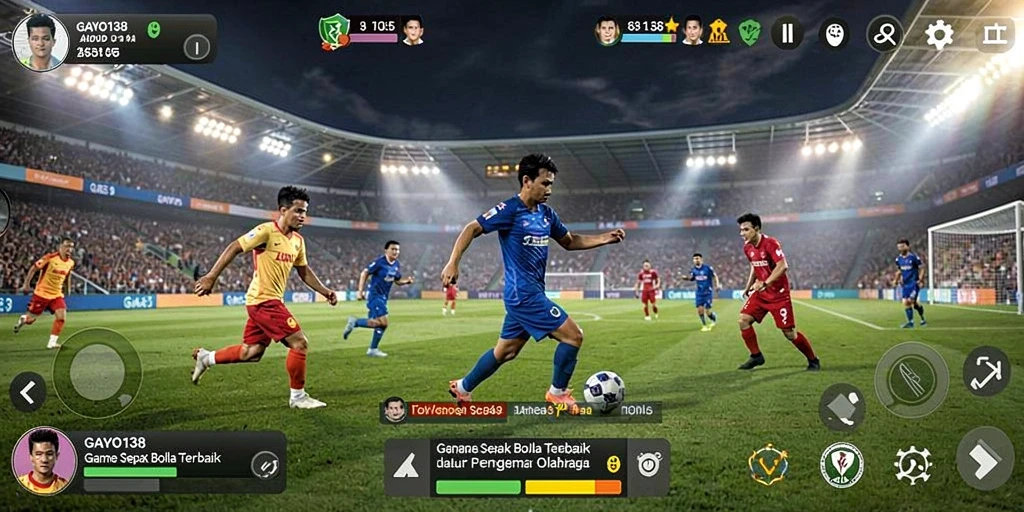 Gameplay seru di lapangan sepak bola GAYO138.