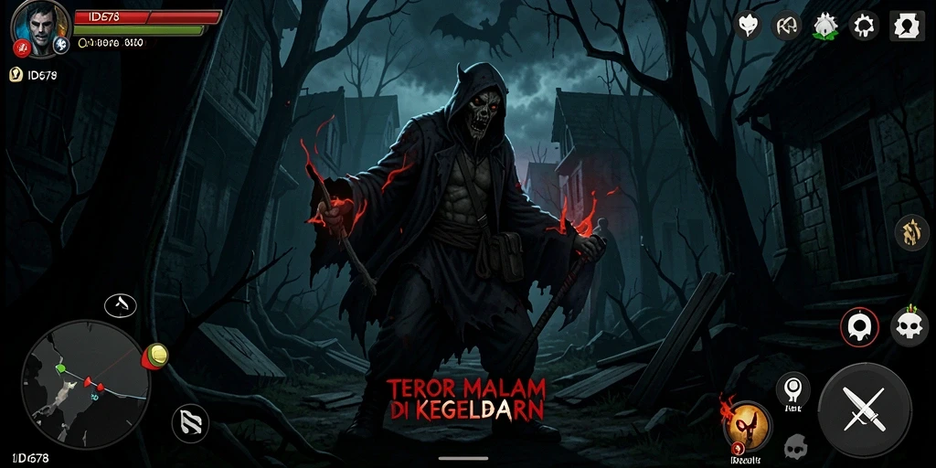 Gameplay mencekam dengan suasana yang menakutkan di ID678.