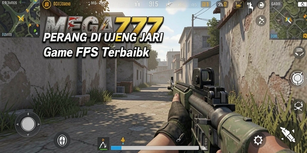 Screenshot MEGA777 menampilkan aksi tembak menembak yang intens dan mendebarkan.