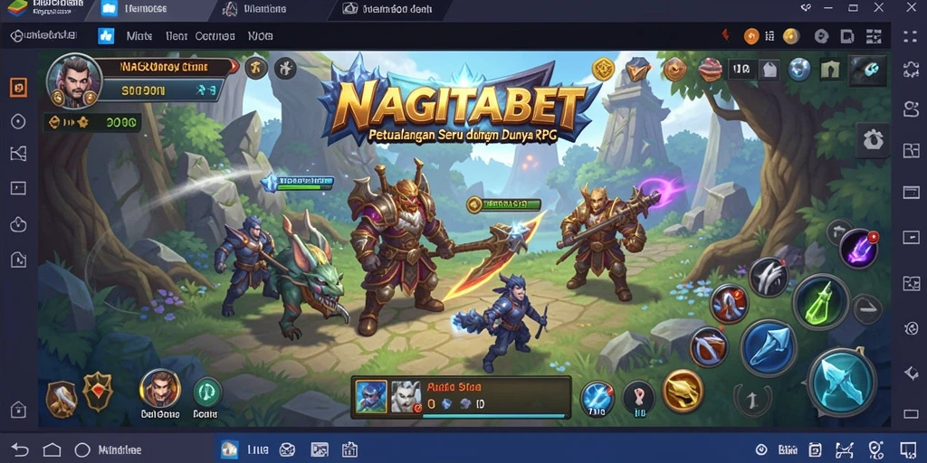 Tampilan gameplay NAGITABET yang memukau dan mendebarkan.