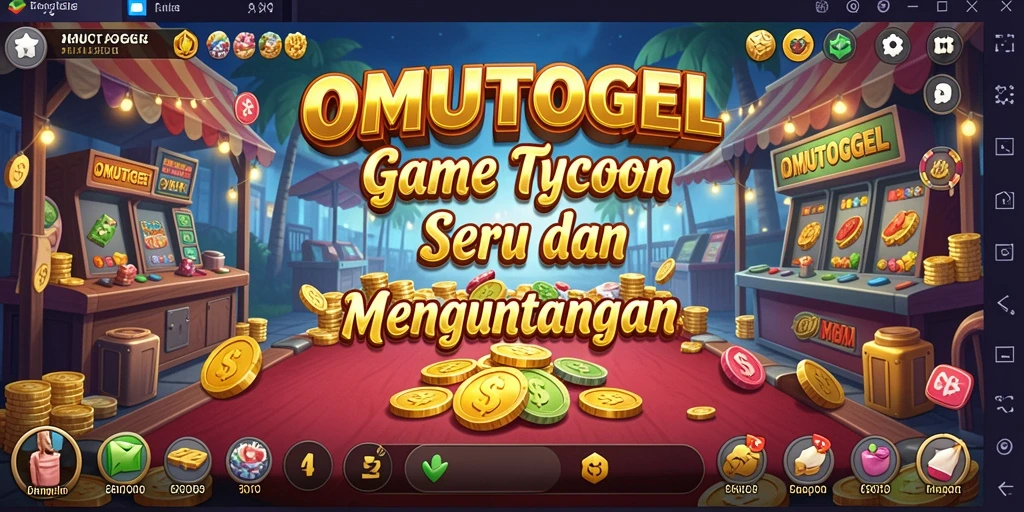 Tampilan gameplay OMUTOGEL yang menarik dan interaktif.
