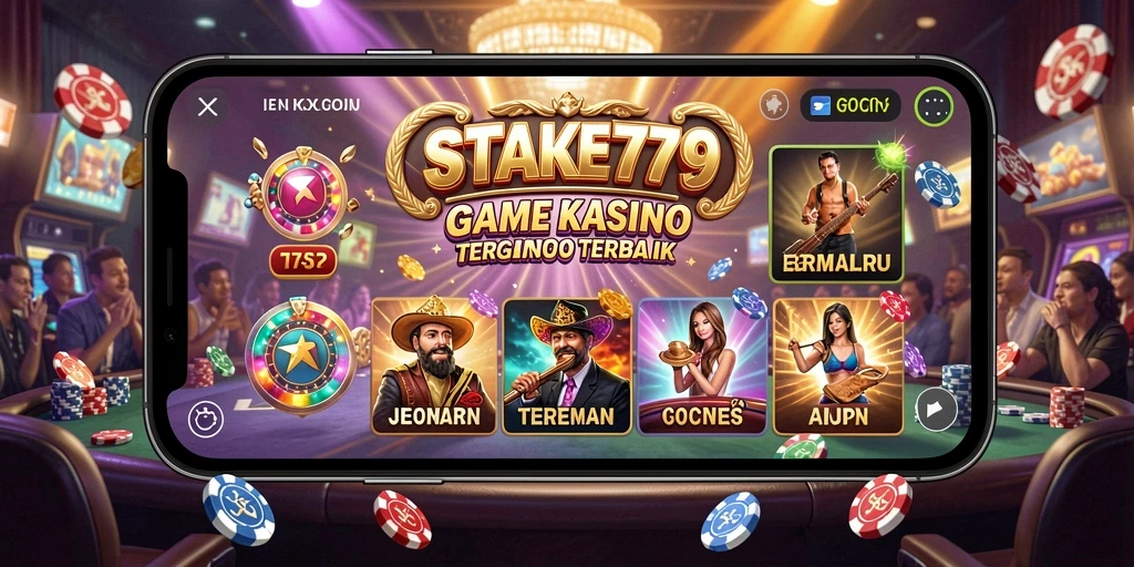 Tampilan gameplay STAKE779 yang mendebarkan dan interaktif.