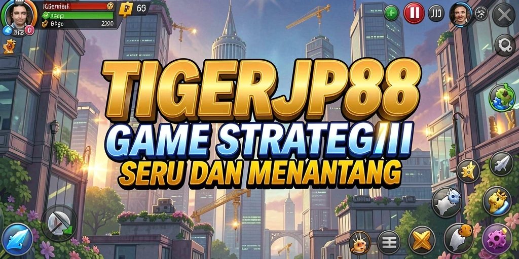 Tampilan gameplay strategi menegangkan dalam TIGERJP88.